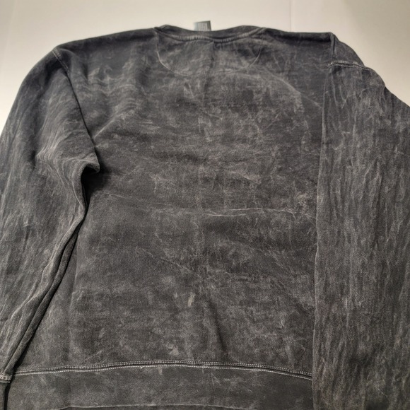 NEW STRANGER THINGS HELLFIRE CLUB Black Acid PULLOVER Sweatshirt Unisex Med - Picture 6 of 6